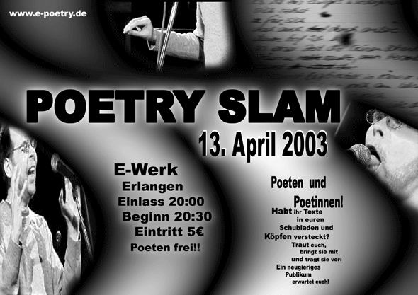 Plakat April 2003