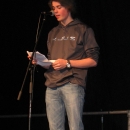 Johannes Welsch beim 1. U20 Poetry Slam Erlangen im November 2010
