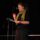 Tanja Langner beim 1. U20 Poetry Slam Erlangen im November 2010