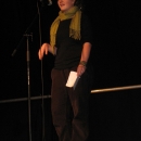 Tanja Langner beim 1. U20 Poetry Slam Erlangen im November 2010