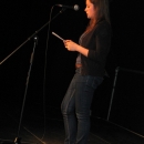 Thea von Rüden beim 1. U20 Poetry Slam Erlangen im November 2010