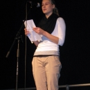 Svenja Kehlenbeck beim 1. U20 Poetry Slam Erlangen im November 2010