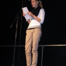 Svenja Kehlenbeck beim 1. U20 Poetry Slam Erlangen im November 2010