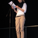 Svenja Kehlenbeck beim 1. U20 Poetry Slam Erlangen im November 2010