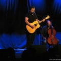 Jan Koch und Peter Ehrlichmann beim Geburtstags-Poetry-Slam Erlangen im Januar 2014