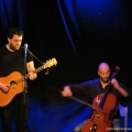 Jan Koch und Peter Ehrlichmann beim Geburtstags-Poetry-Slam Erlangen im Januar 2014