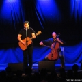 Jan Koch und Peter Ehrlichmann beim Geburtstags-Poetry-Slam Erlangen im Januar 2014