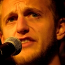 Alexander Burkhard beim Open-Air-Poetry-Slam zum Poetenfest 2013