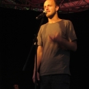 Alexander Burkhard beim Open-Air-Poetry-Slam zum Poetenfest 2013