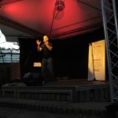 Dalibor beim Open-Air-Poetry-Slam zum Poetenfest 2013