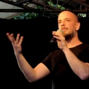 Dalibor beim Open-Air-Poetry-Slam zum Poetenfest 2013