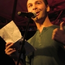 Pierre Jarawan beim Open-Air-Poetry-Slam zum Poetenfest 2013