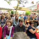 Publikum beim Open-Air-Poetry-Slam zum Poetenfest 2013