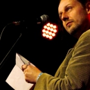Bo Wimmer beim Poetry Slam Erlangen im April 2014