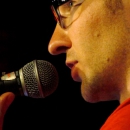 Leo Frühling beim Poetry Slam Erlangen im April 2014