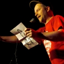 Paul Weigl beim Poetry Slam Erlangen im April 2014