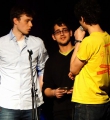 Applausberatungen beim Poetry Slam Erlangen im April 2015.jpg