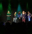 Die zwei Finalisten beim Poetry Slam Erlangen im April 2016