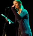 Lillemore Kausch beim Poetry Slam Erlangen im April 2016