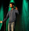 Lucas Fassnacht beim Poetry Slam Erlangen im April 2016