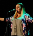 Teresa Reichel beim Poetry Slam Erlangen im April 2016