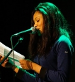 Zoe Hagen beim Poetry Slam Erlangen im April 2016