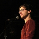 Finalist Maximilian Humpert  beim Poetry Slam Erlangen im Dezember 2013