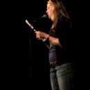 Franziska Wilhelm beim Poetry Slam Erlangen im Dezember 2013