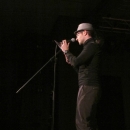 Leo Fruehling beim Poetry Slam Erlangen im Dezember 2013