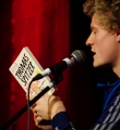 Finale Thomas Spitzer beim Poetry Slam im Dezember 2014