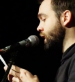 Piet Weber beim Poetry Slam Erlangen im Dezember 2015
