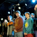 Finalistenabstimmung beim Poetry Slam Erlangen im Februar 2014