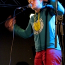 Meike Harms beim Poetry Slam Erlangen im Februar 2014