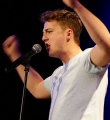 Philipp Potthast beim Poetry Slam Erlangen im Februar 2015