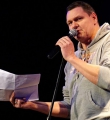 Thomas Schmidt beim Poetry Slam Erlangen im Februar 2015