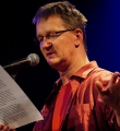 Udo Tiffert beim Poetry Slam Erlangen im Februar 2015