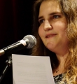 Schirin Regner beim Poetry Slam Erlangen im Februar 2016