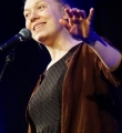 Filo beim Poetry Slam in Erlangen im Februar 2017