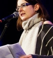 Frederike Jakob beim Poetry Slam in Erlangen im Februar 2017