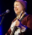 Lena Dobler beim Poetry Slam in Erlangen im Februar 2017