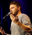 Christian Ritter beim Poetry Slam in Erlangen im Januar 2016