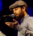 Patrick Salmen beim Poetry Slam in Erlangen im Januar 2016