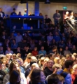 Unser Publikum in freudiger Erwartung beim Poetry Slam in Erlangen im Januar 2016