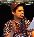 Nektarios Vlachopoulos beim Open Air Slam Erlangen im Juli 2015