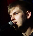 Felix Kaden beim Poetry Slam Erlangen im Juni 2015