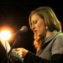 Marlene Scheuermeyer beim Poetry Slam im März 2014