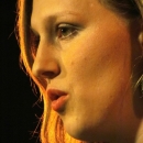 Marlene Scheuermeyer beim Poetry Slam im März 2014