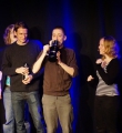Die Bierverkostung der Gewinner beim Poetry Slam in Erlangen im März 2015