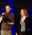 Die Gewinner beim Poetry Slam in Erlangen im März 2015