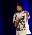 Micha-El Goehre beim Poetry Slam in Erlangen im März 2015